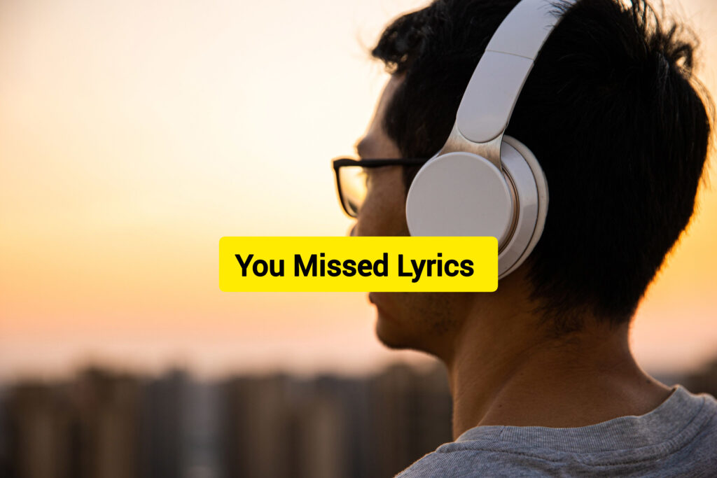 You Missed Lyrics